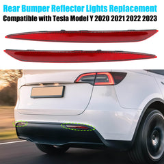 Jaronx rear bumper reflector material closeup, durable ABS+PMMA construction