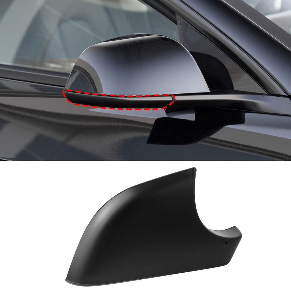 Jaronx Tesla Model 3 right mirror bottom cover protects the base against wear.