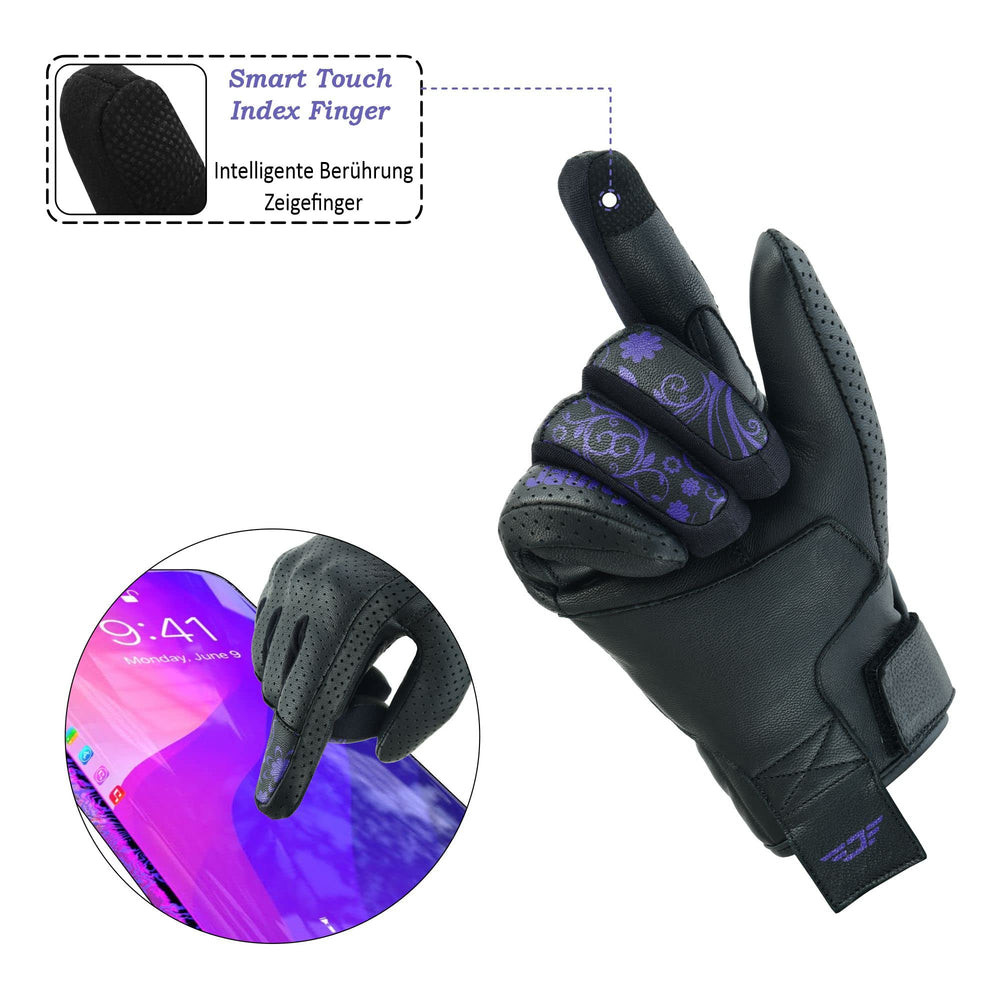 JAUNTY gloves with reinforced non-slip palm for better grip.