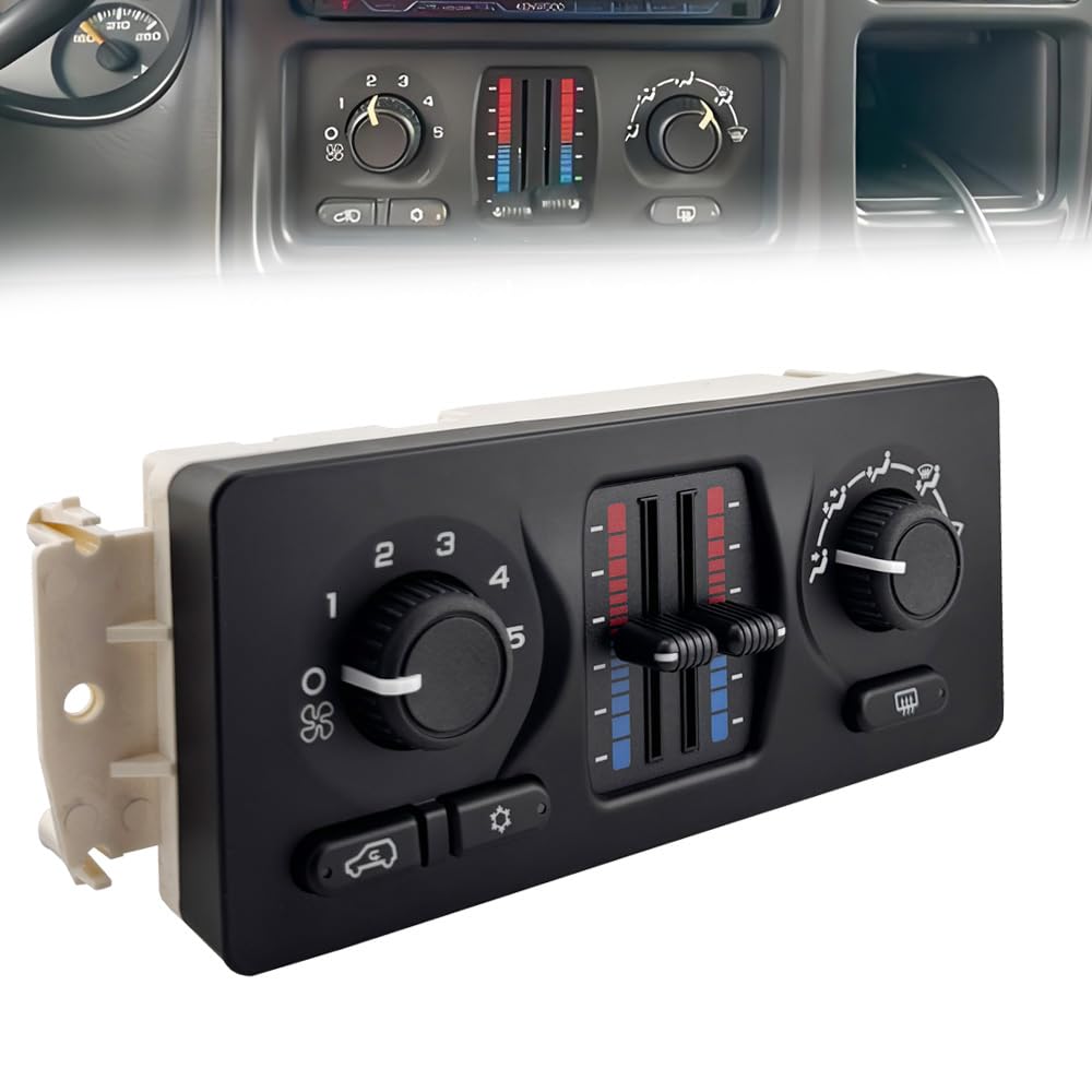 JAVENYIMAN 599-210XD climate control panel front view for easy DIY replacement