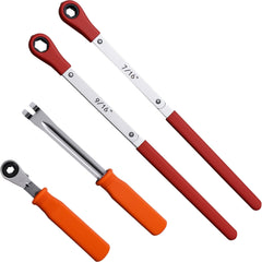 JAVENYIMAN 4-piece slack adjuster tool set with the 5/16, 7/16, and 9/16 wrenches.