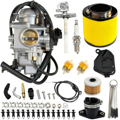 JAVENYIMAN TRX500 carburetor kit front view for Foreman Rubicon fit