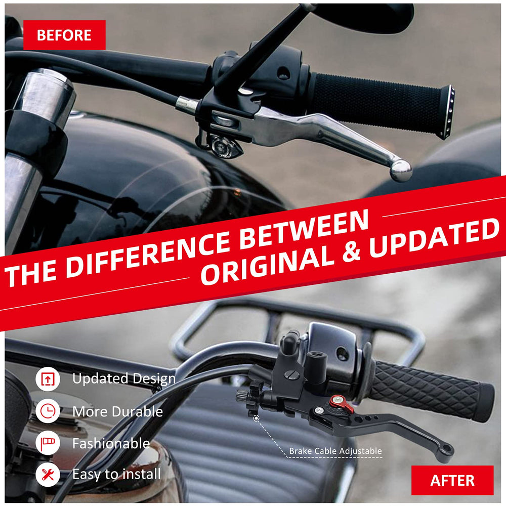 JAVIK 6-gear adjustable lever for personalized reach.