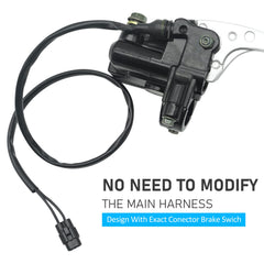 JAVIK aluminum brake master cylinder for Yamaha ATV delivers high strength and precise fit