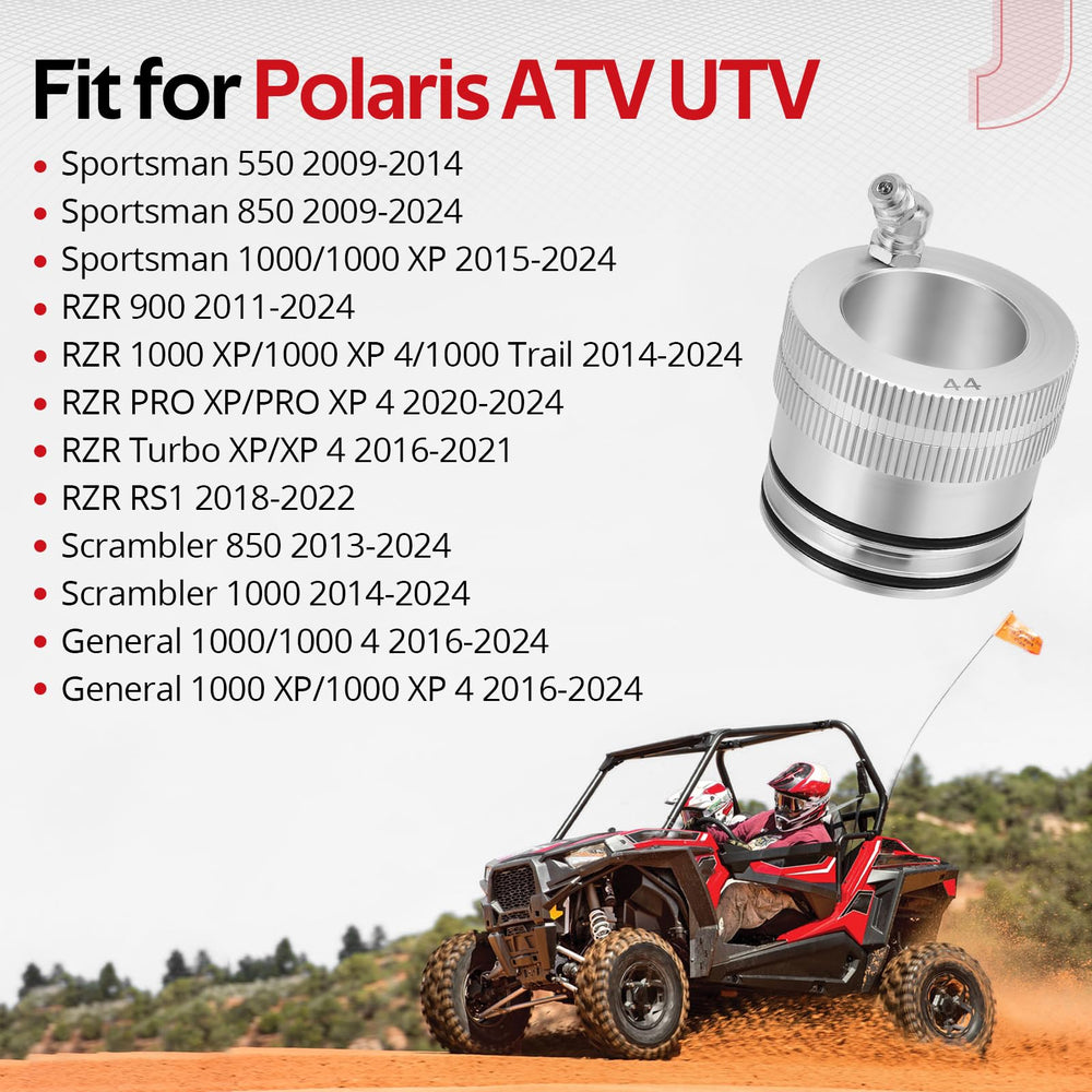 JAVIK aluminum greaser tool side view highlights anti-rust durability.