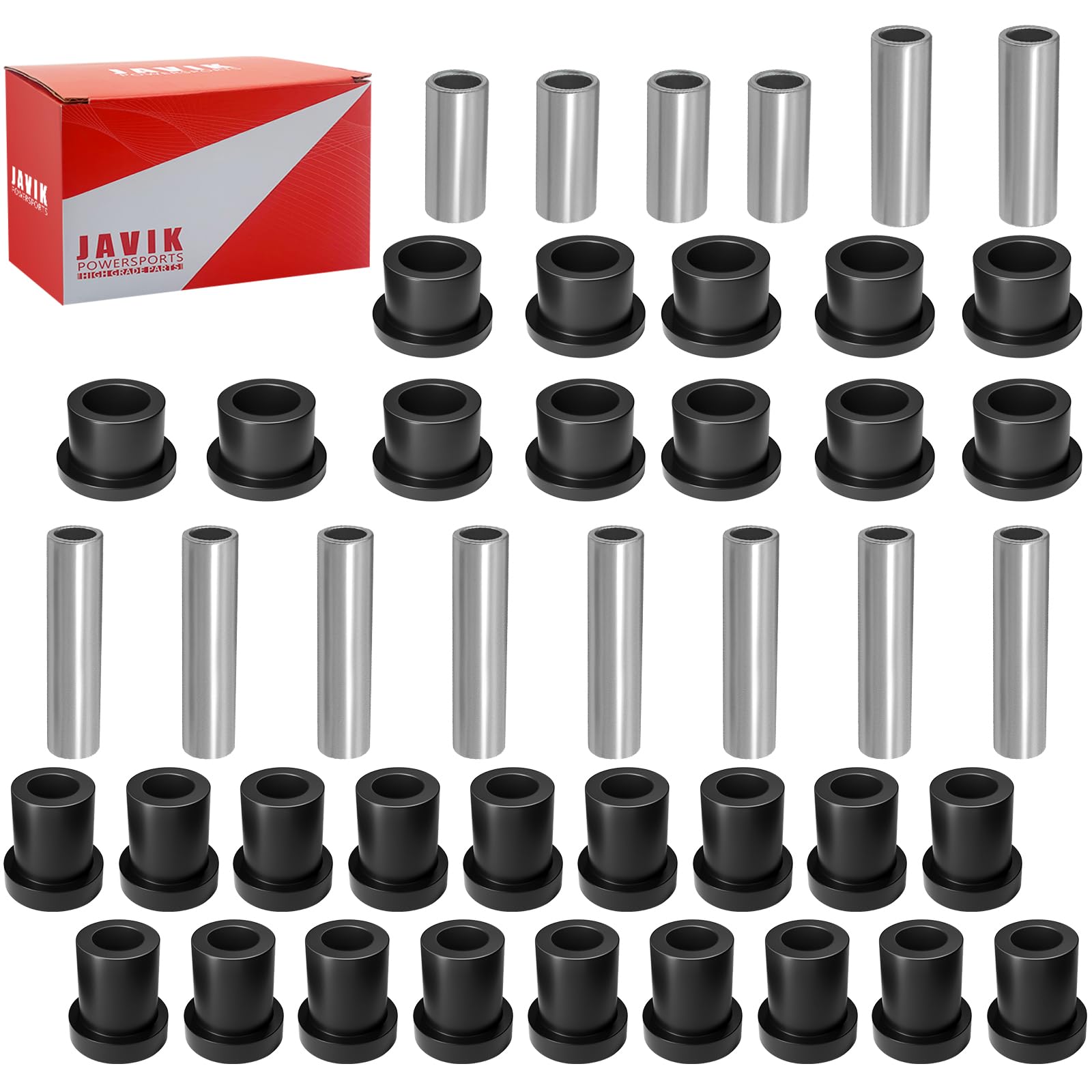 JAVIK Club Car DS bushing kit front leaf-spring view improves ride comfort