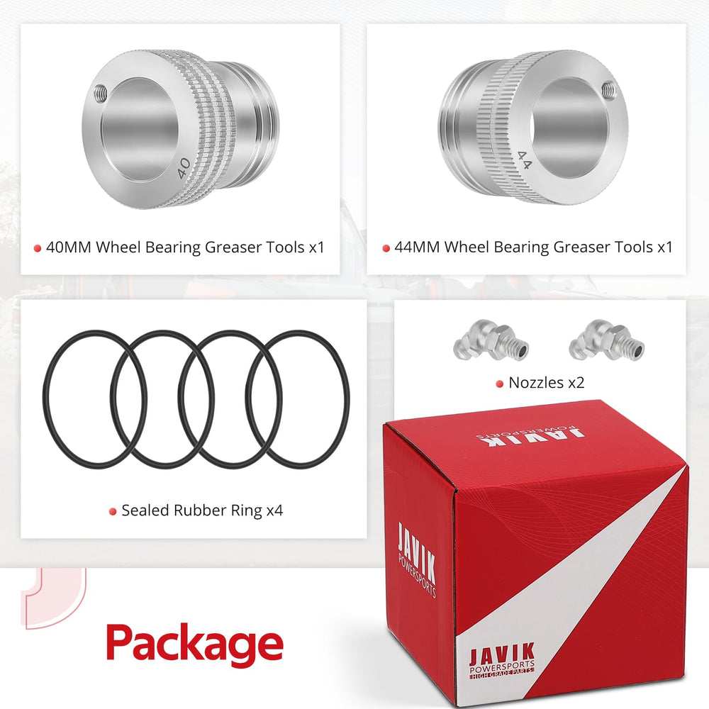 JAVIK easy-to-use tools for faster maintenance work on 570, 800, 900 series.
