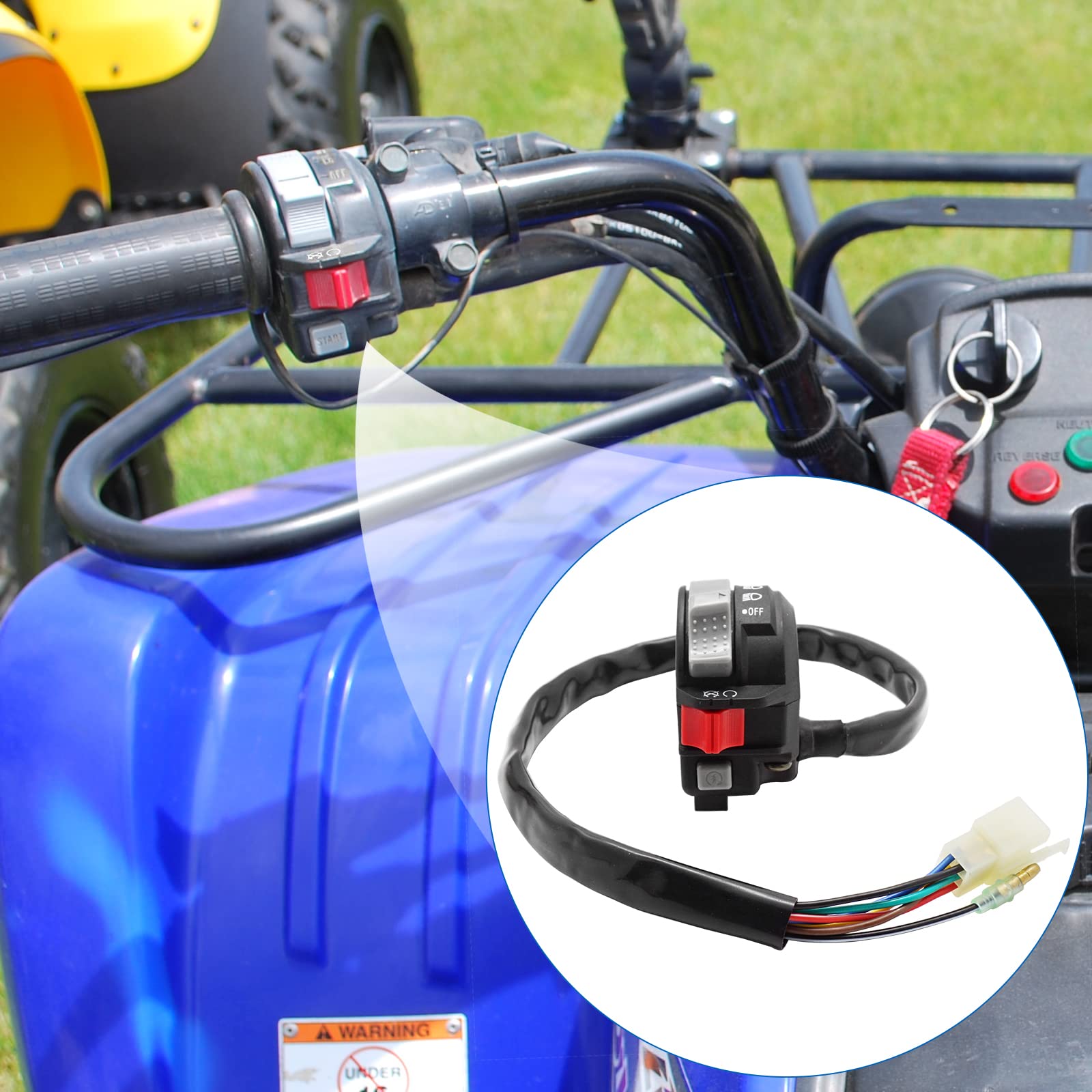 JAVIK easy-install handlebar switch kit ready for quick setup