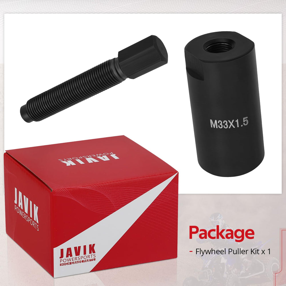 JAVIK KTM flywheel puller for 625/640/690 models, versatile fit.