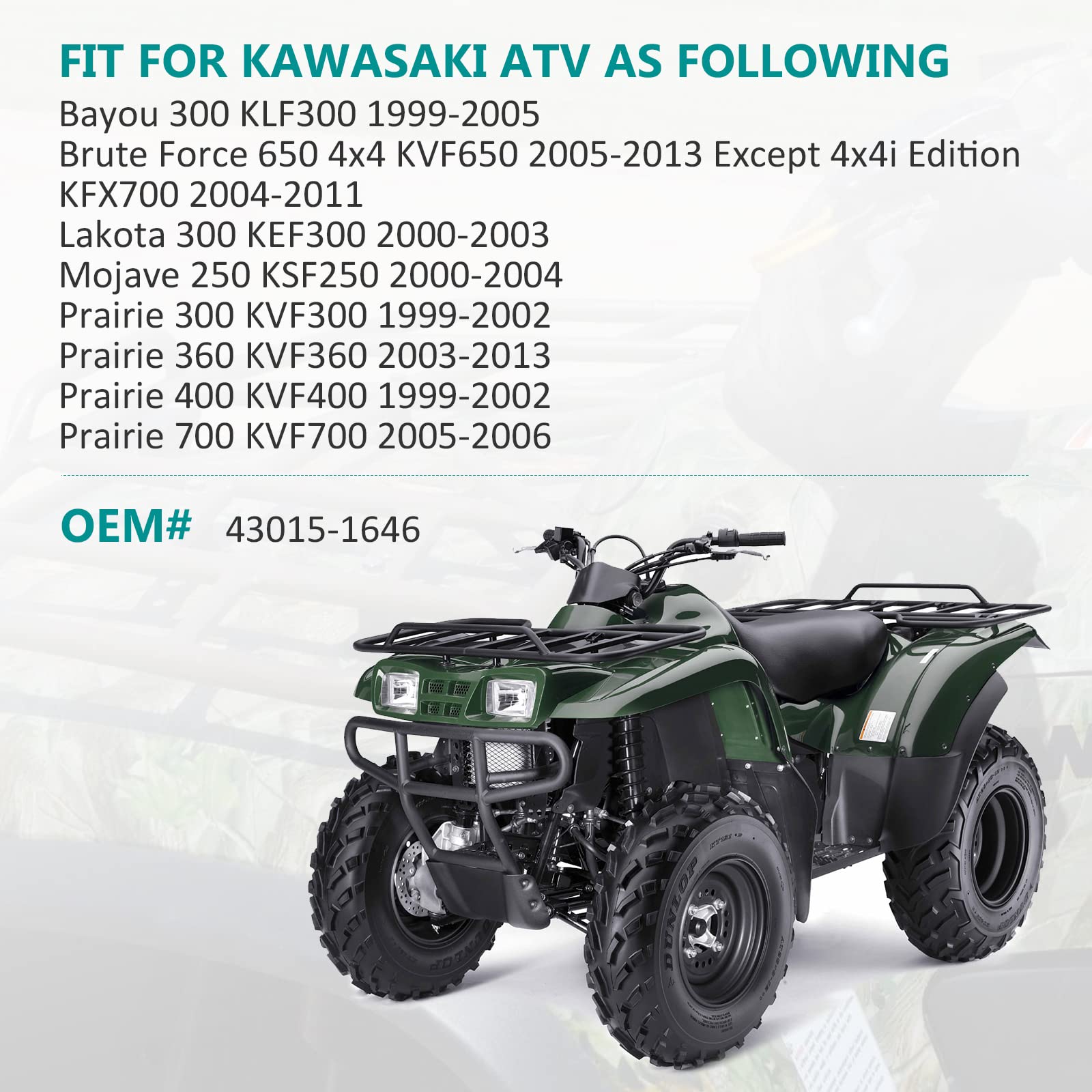JAVIK front brake master cylinder for Kawasaki Bayou 300 delivers consistent braking pressure