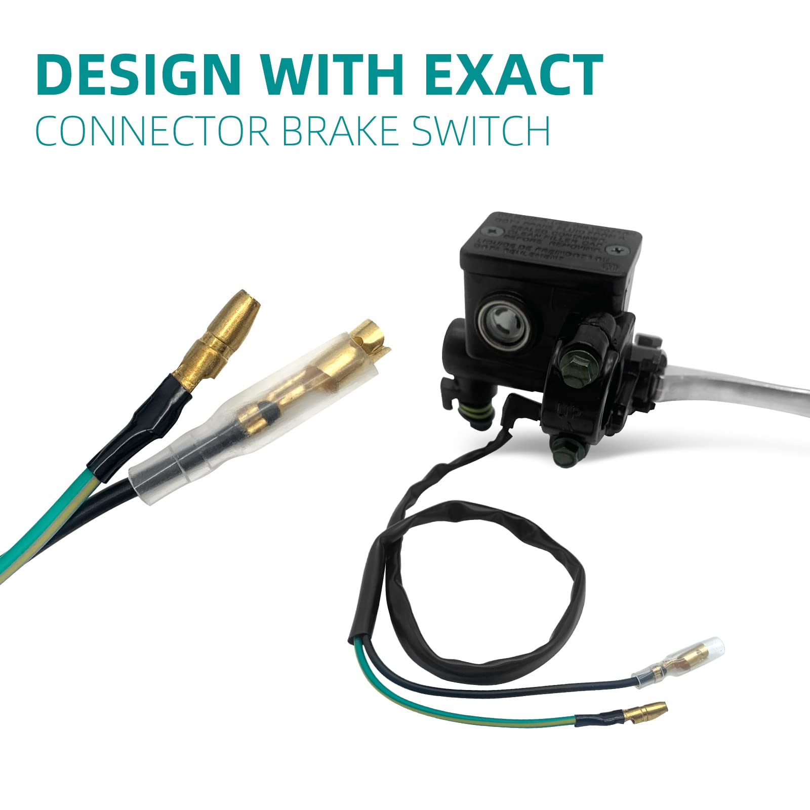 JAVIK front brake master cylinder for KVF650 improves lever feel and control