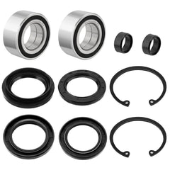 JAVIK front wheel bearing pair for Honda Foreman 500 improves steering smoothness.