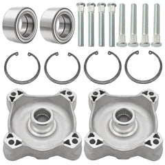 JAVIK front wheel bearing pair ensures smooth rotation on rugged trails.