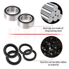 JAVIK front wheel seals for Rancher 400 help minimize dirt intrusion.