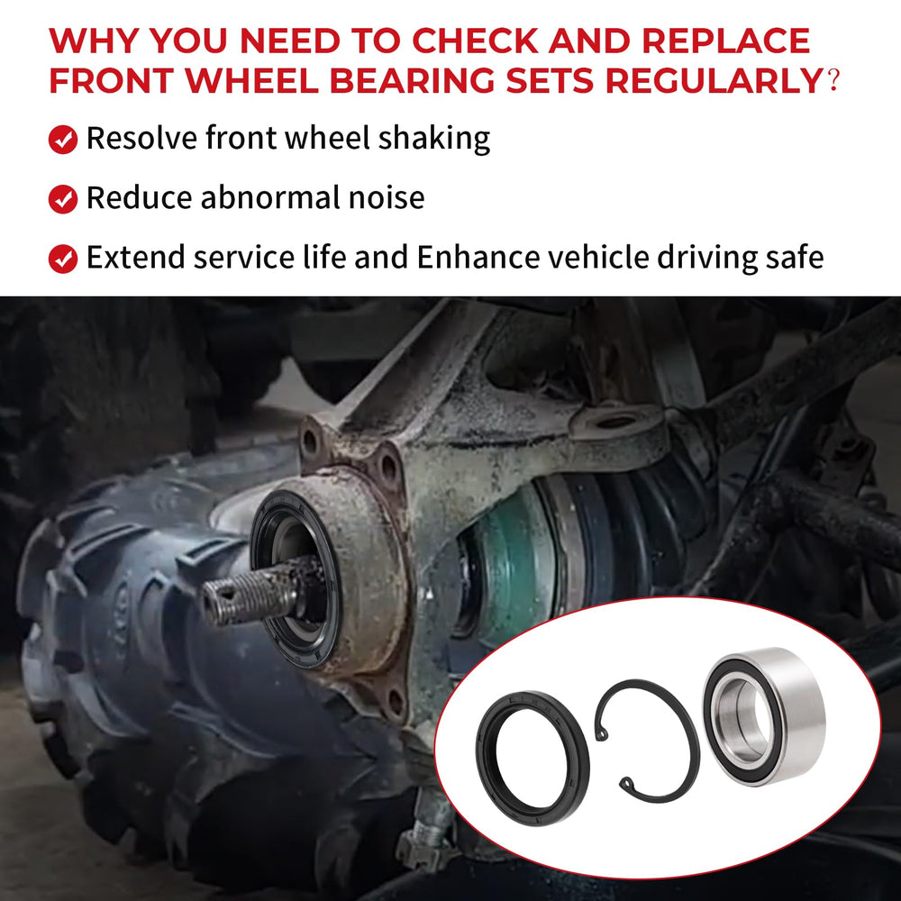 JAVIK dust seals set protects internals from dust and water exposure.