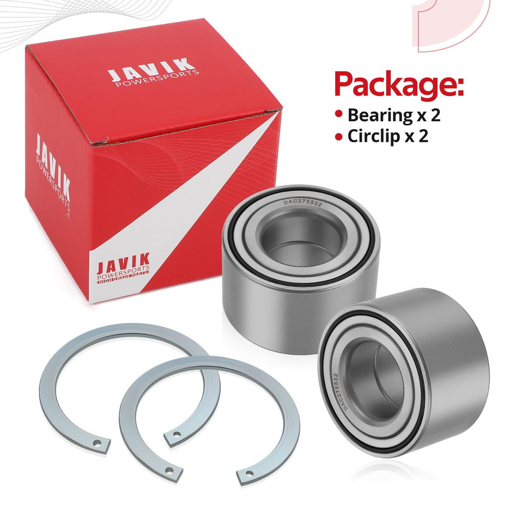JAVIK installation-ready bearing set for straightforward replacement.