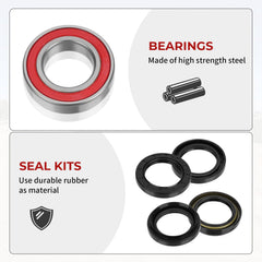 JAVIK front-wheel kit for Yamaha Rhino 450/660/700 enhances front-end stability