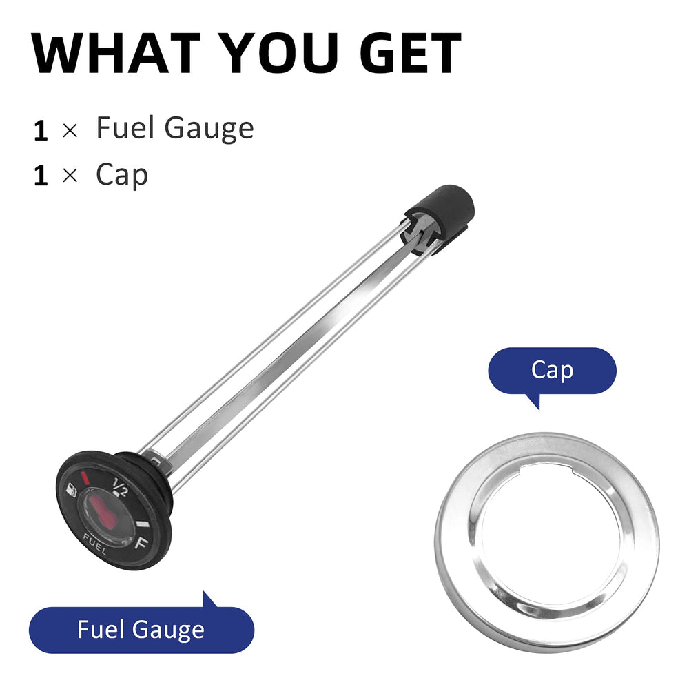 JAVIK fuel gauge for Prairie 400 provides consistent readings
