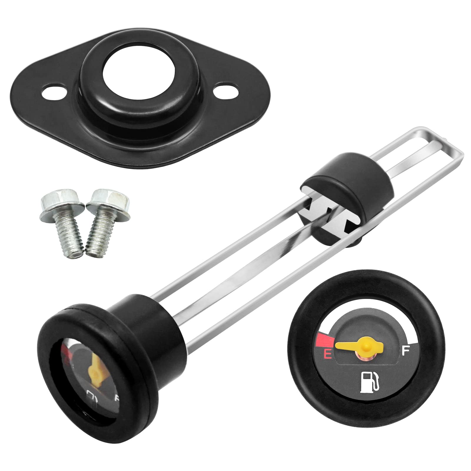 JAVIK fuel gauge unit for Honda Rancher shows precise readings on display.