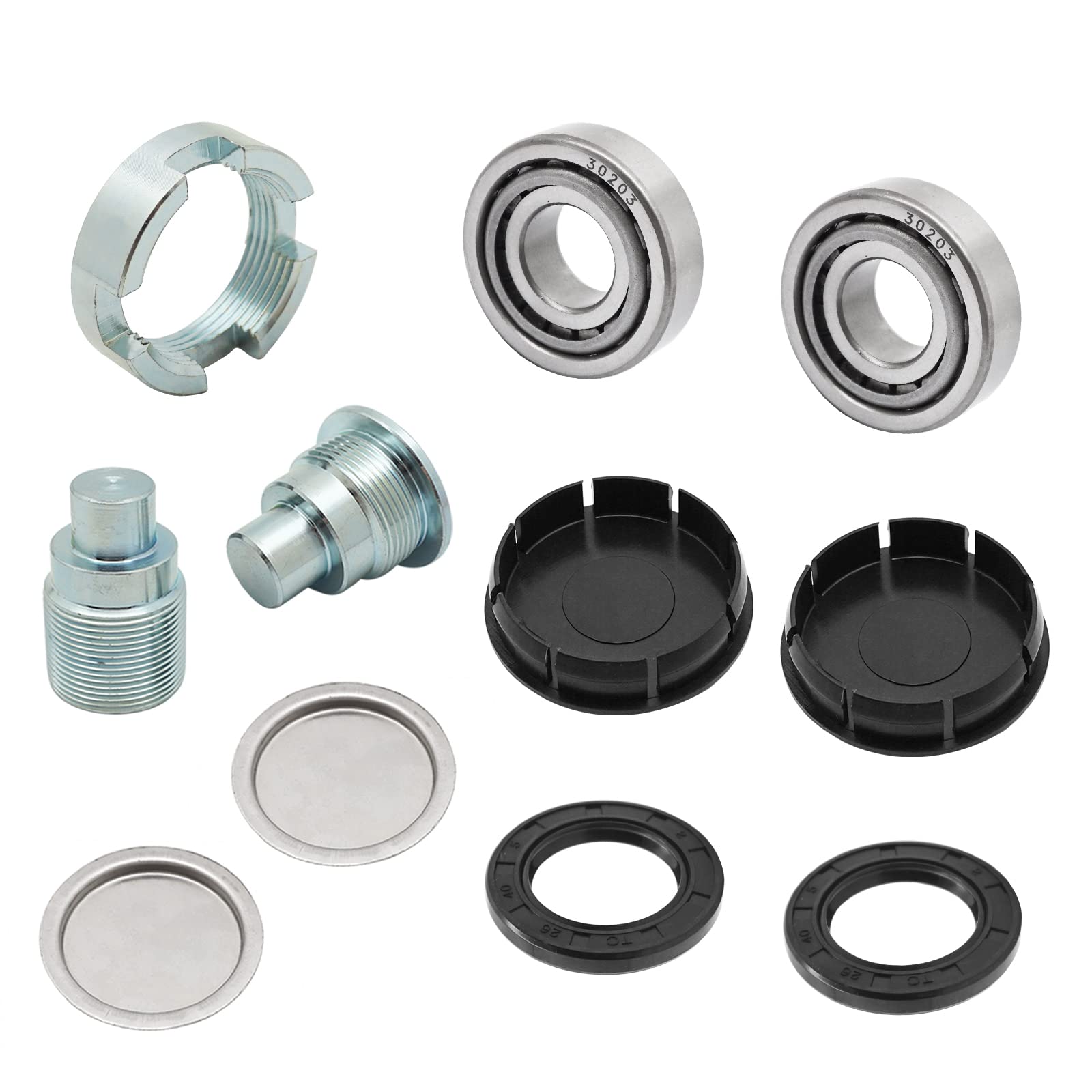 JAVIK grease holder and pivot bolts highlight durable maintenance components for Honda ATVs.