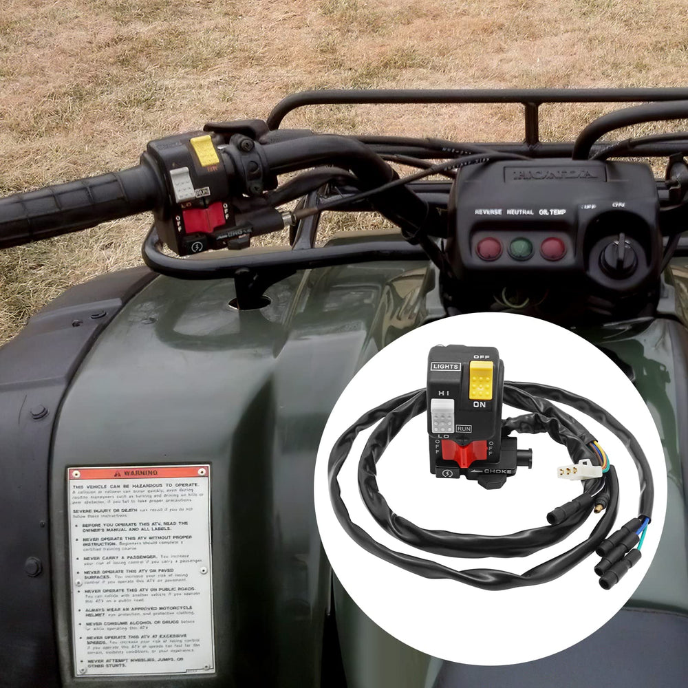 JAVIK installation closeup demonstrates easy switch replacement for TRX300