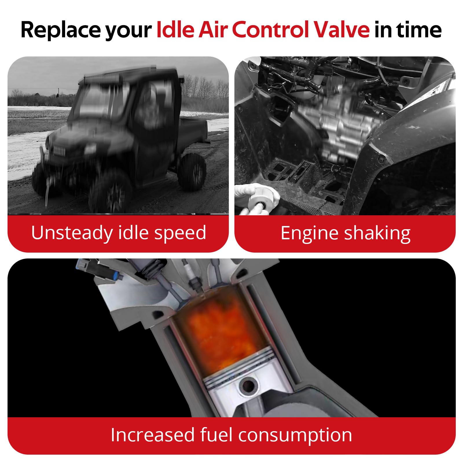 JAVIK IACV designed for quick, easy installation on compatible models