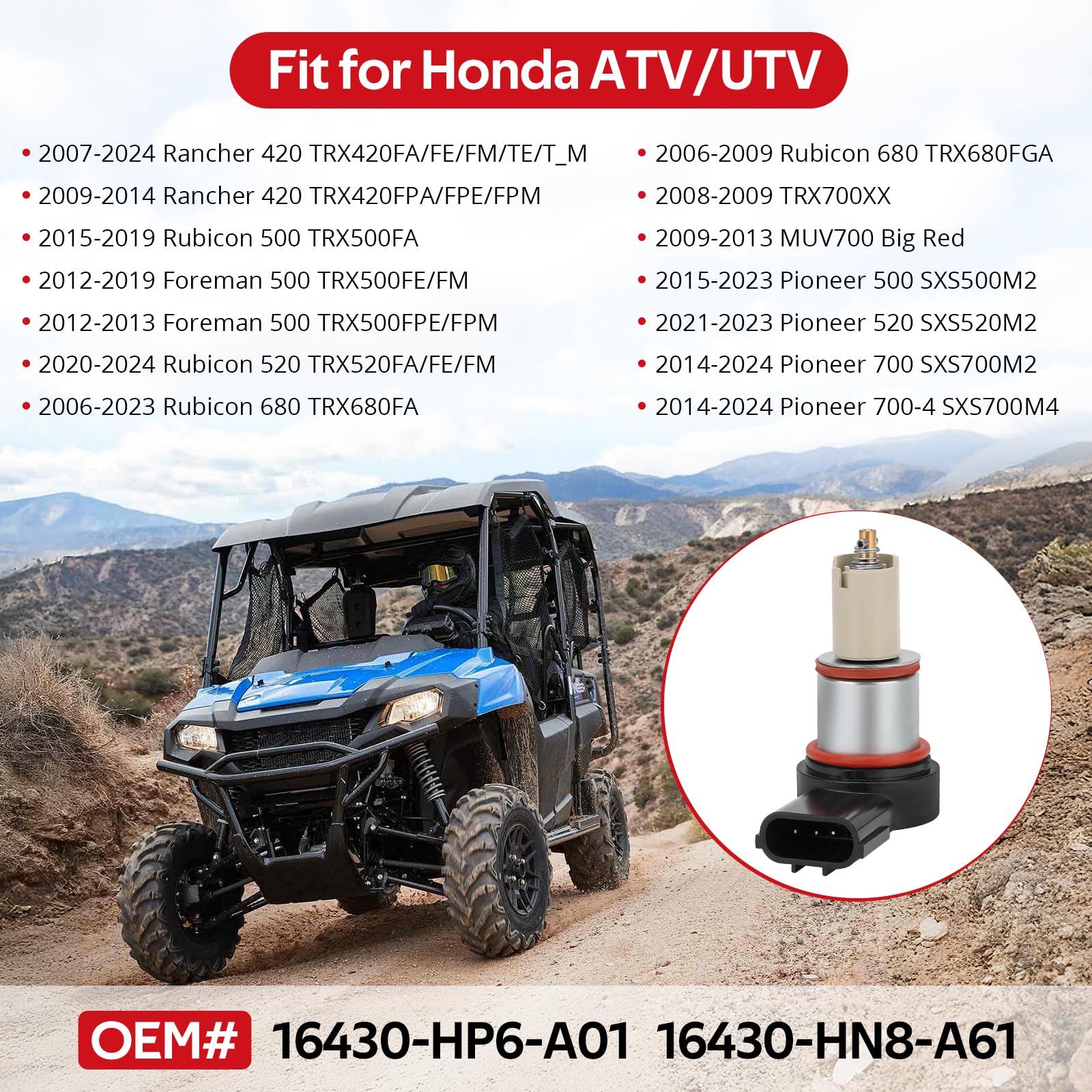 JAVIK IACV fitment for Honda Rancher 420 provides reliable compatibility