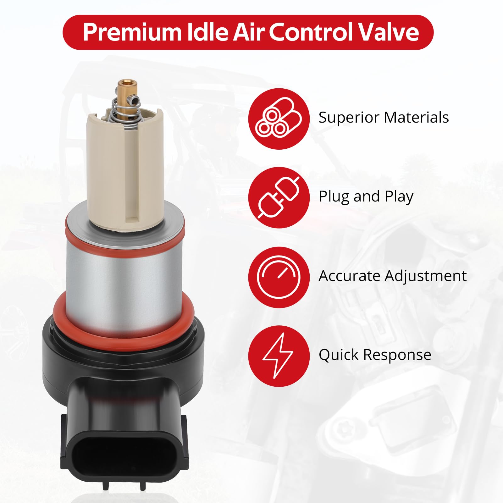 JAVIK IACV fitment for Rubicon 500/520/680 enables smooth throttle control