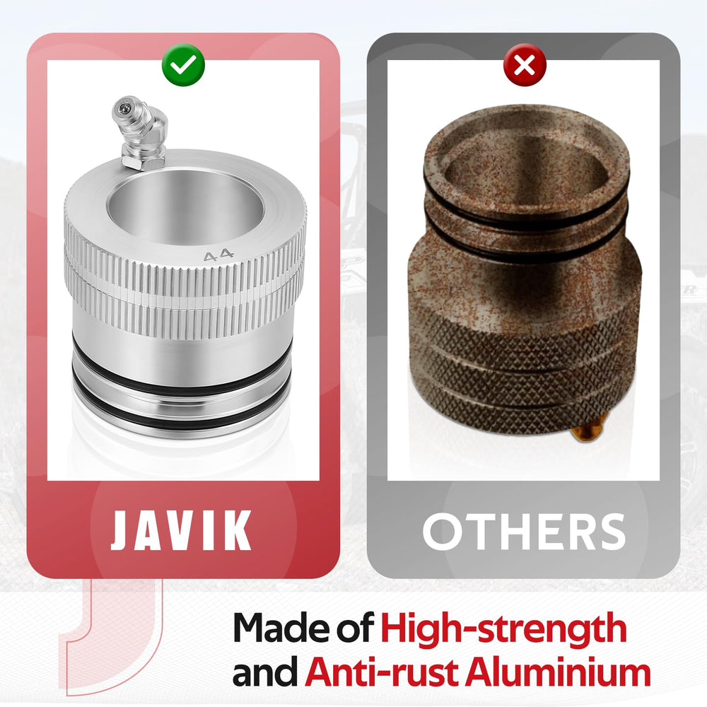 JAVIK includes nozzles and rubber rings for precise, drip-free dispensing.