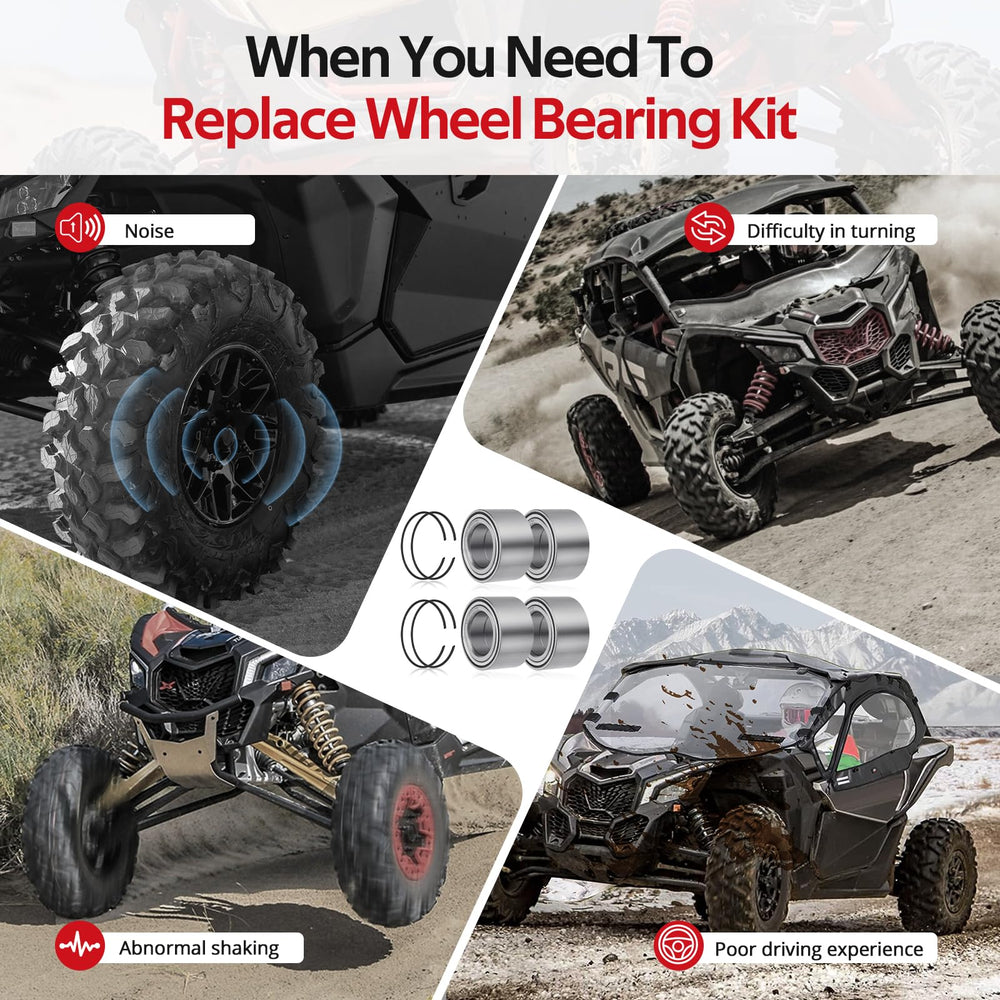 JAVIK installation tips image showing side-by-side fitment for Can-Am X3