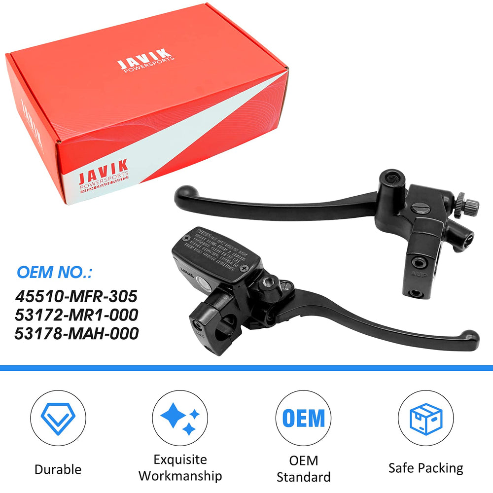 JAVIK OEM numbers 45510-MFR-305 etc. verify compatibility