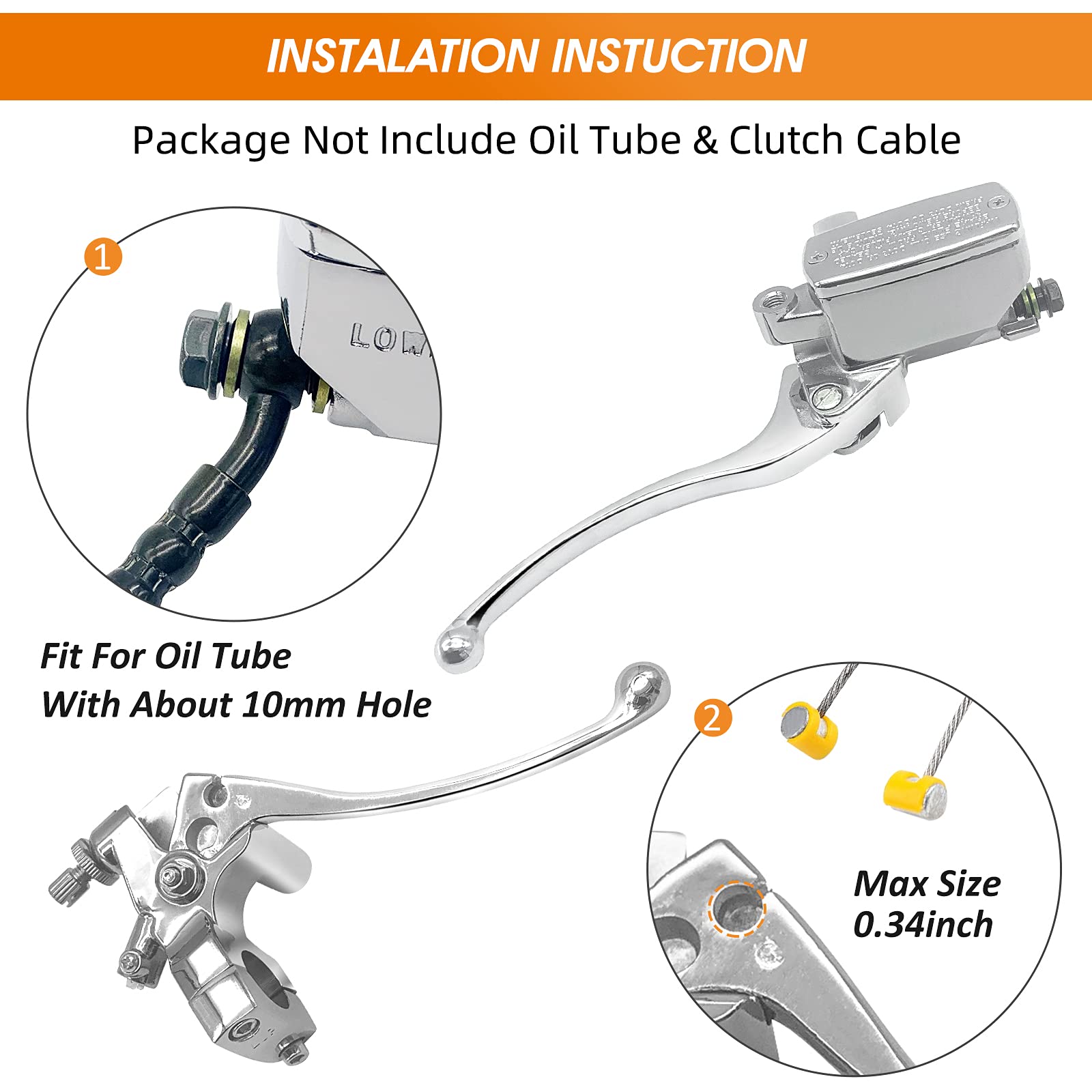 JAVIK packaging shows included lever and cylinder for quick installation