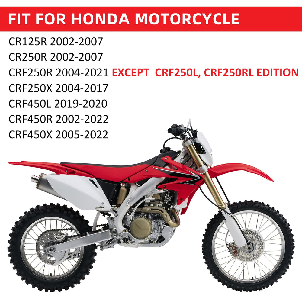 JAVIK rear brake pads for Honda CRF provide balanced braking.