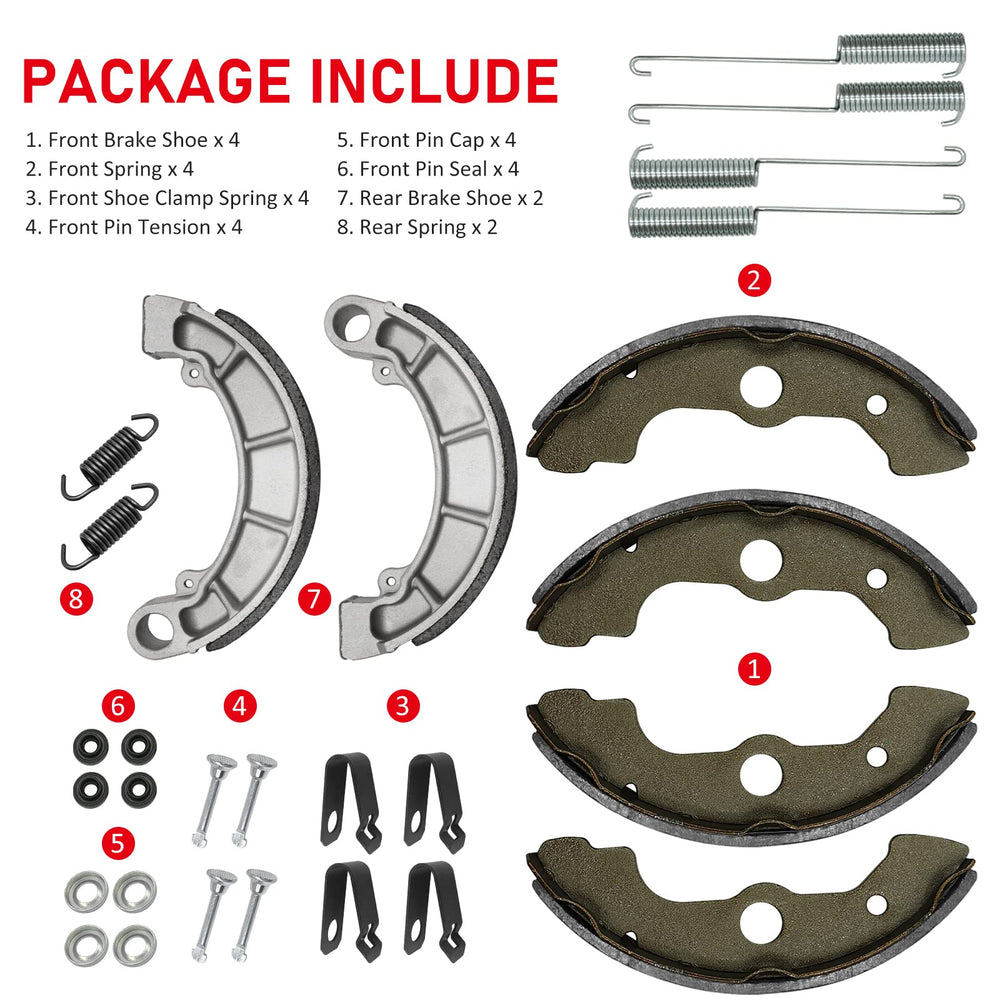 JAVIK rear springs resist wear and support smooth operation.