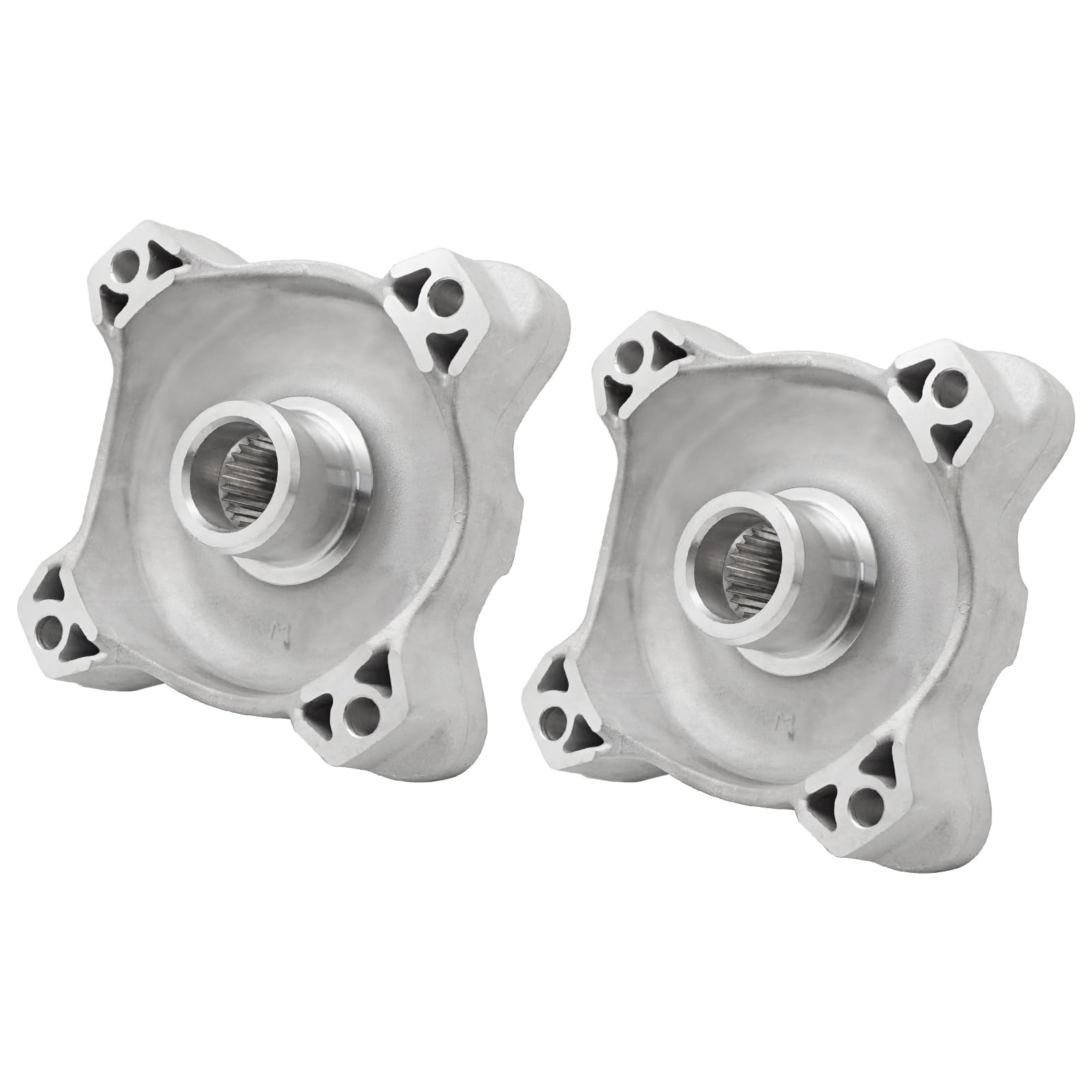 JAVIK retaining ring pair keeps hub assembly securely seated.