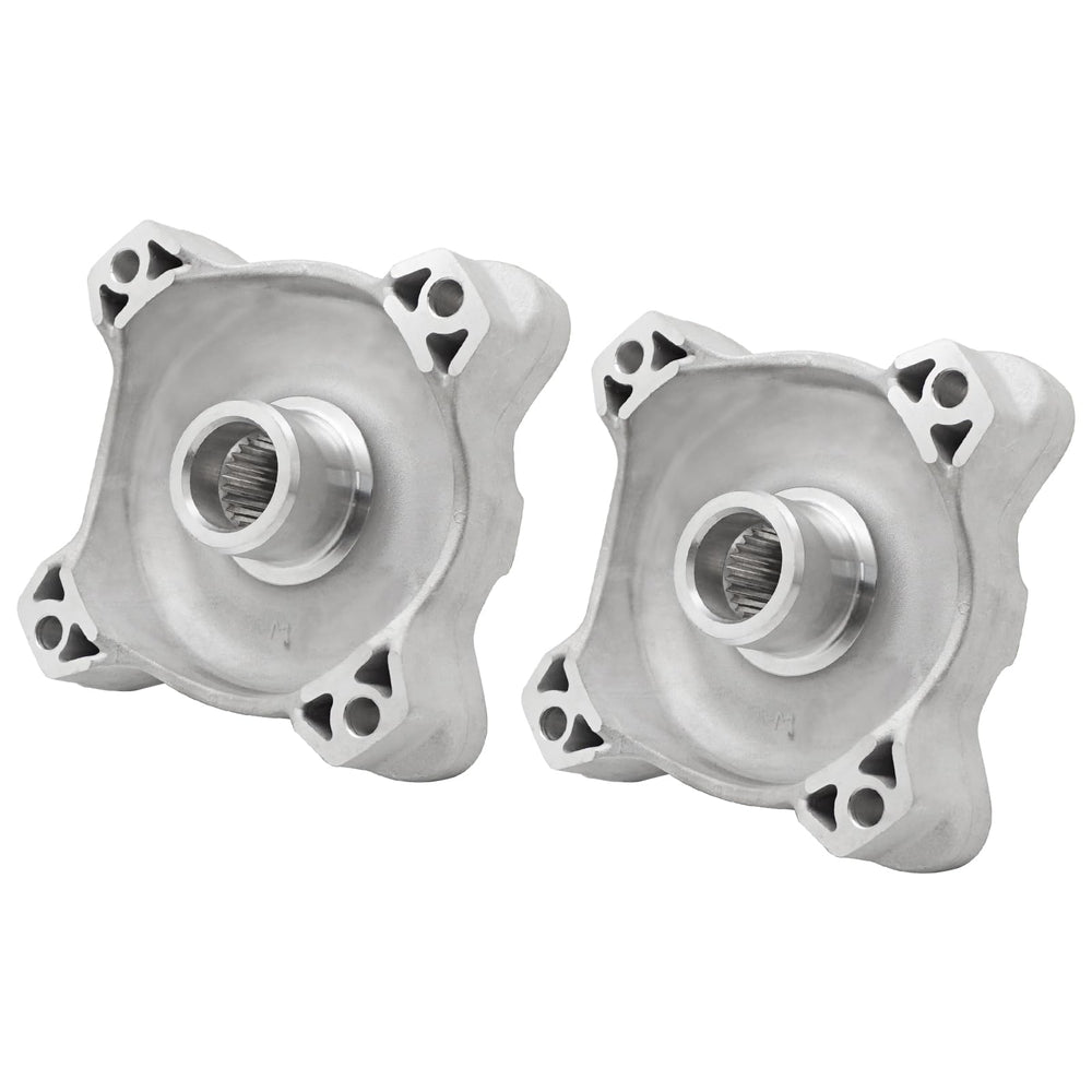 JAVIK retaining ring pair keeps hub assembly securely seated.