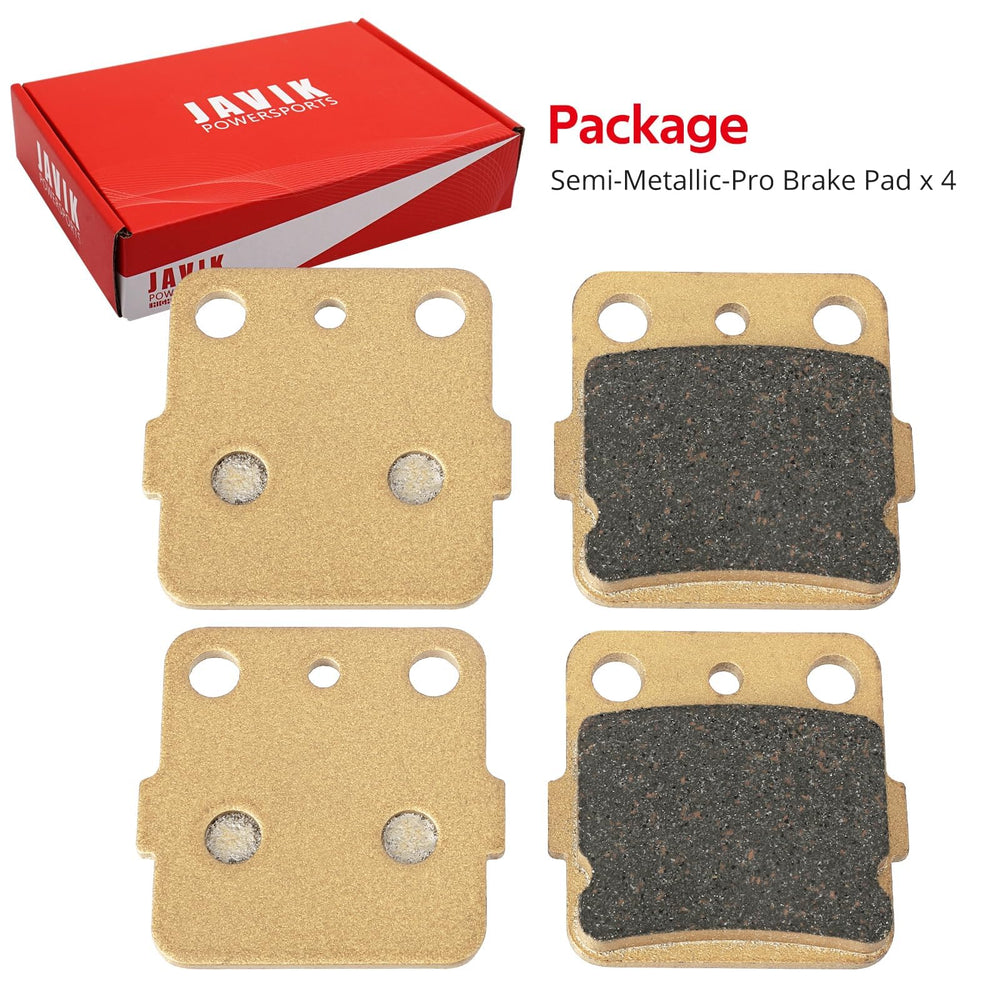 JAVIK brake pad for TRX250X strong stopping power on rugged terrain