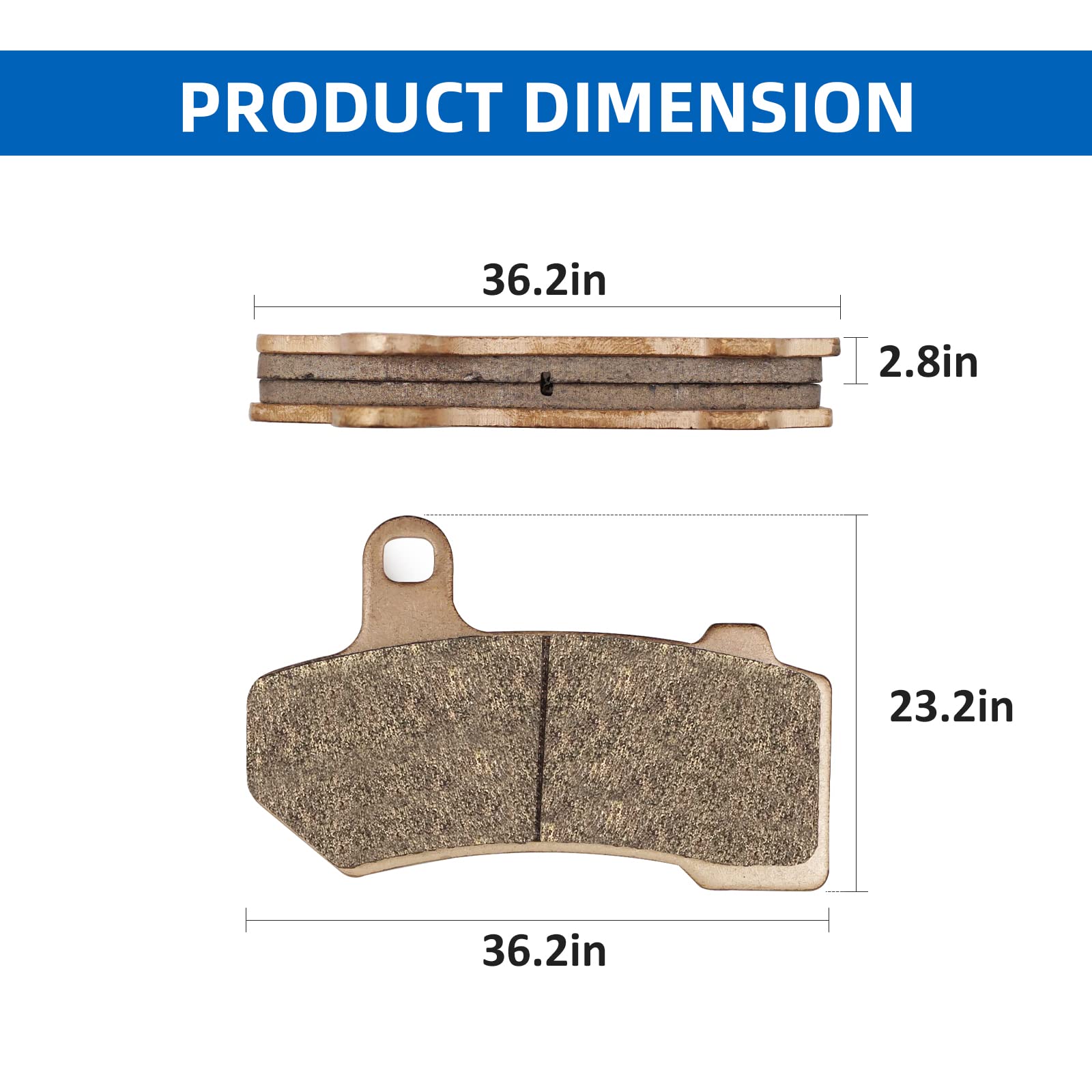 JAVIK sintered brake pads for Harley Tri Glide suit multi-rider touring scenarios.