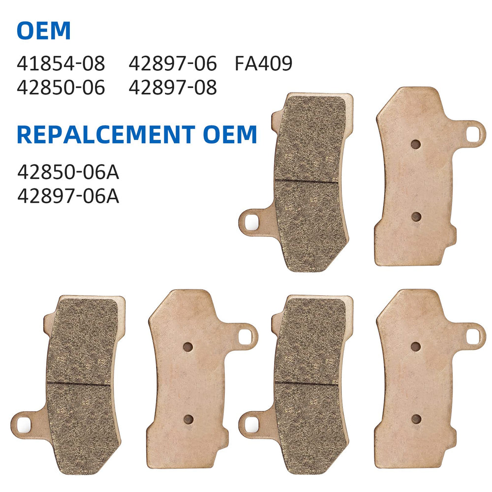 JAVIK sintered brake pads for Harley Ultra Limited ensure dependable stopping on extended tours.