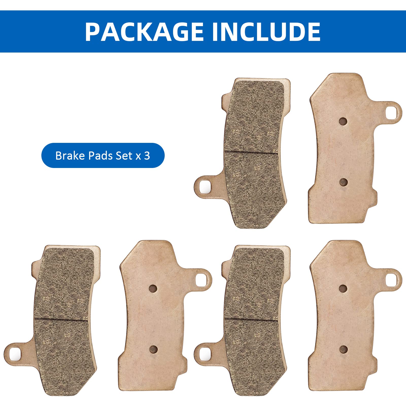 JAVIK sintered brake pads for Harley V-Rod maintain consistent braking for performance riding.