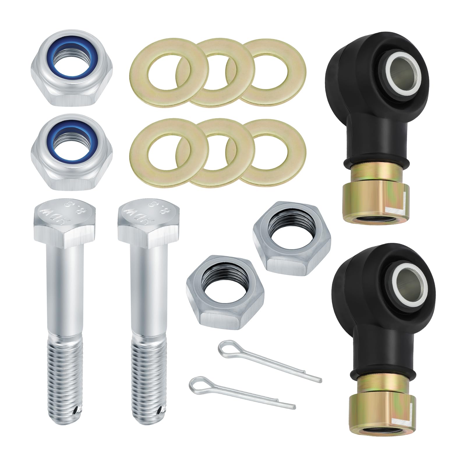JAVIK split pin and washer set, secure fit for Polaris UTV applications