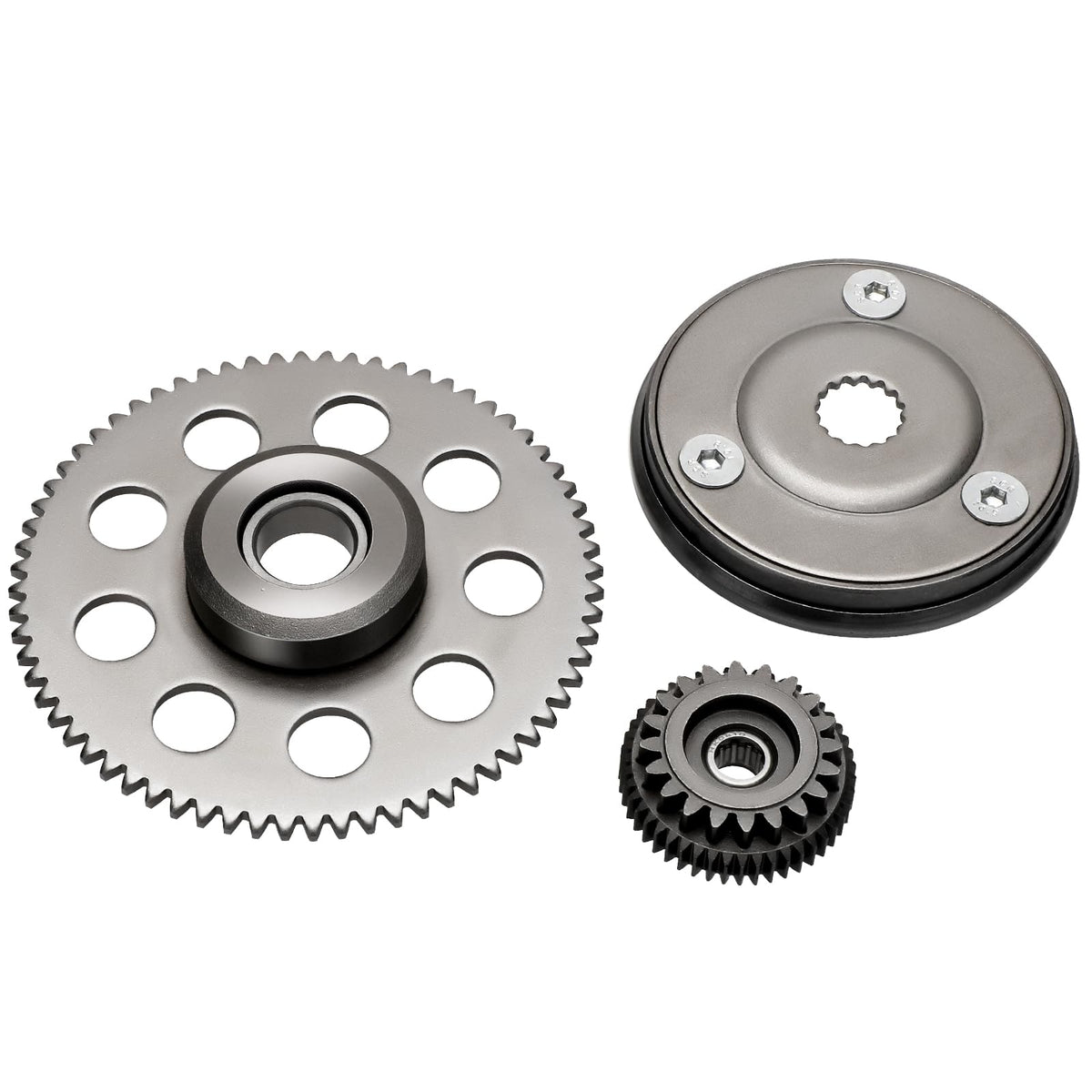 JAVIK starter gear bearing: front view with direct fit for Polaris models.