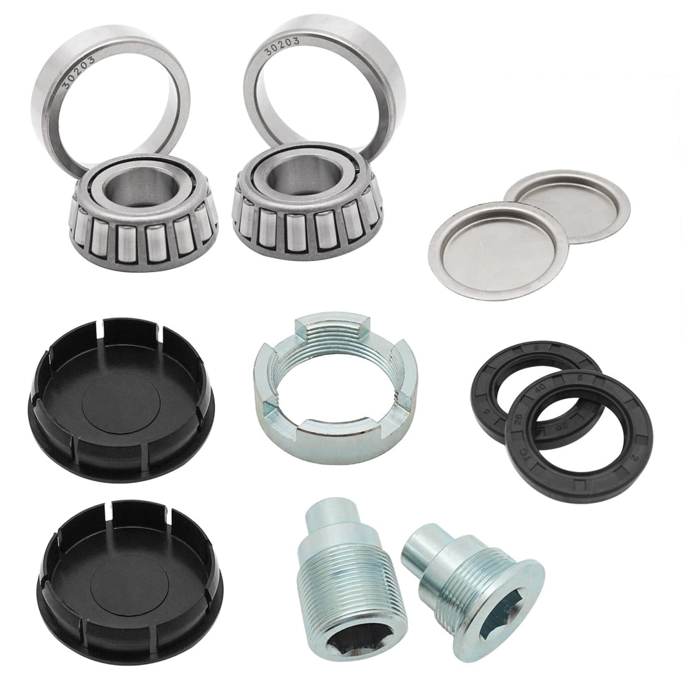 JAVIK swingarm bearing kit for Honda Recon assembly improves fitment and durability.