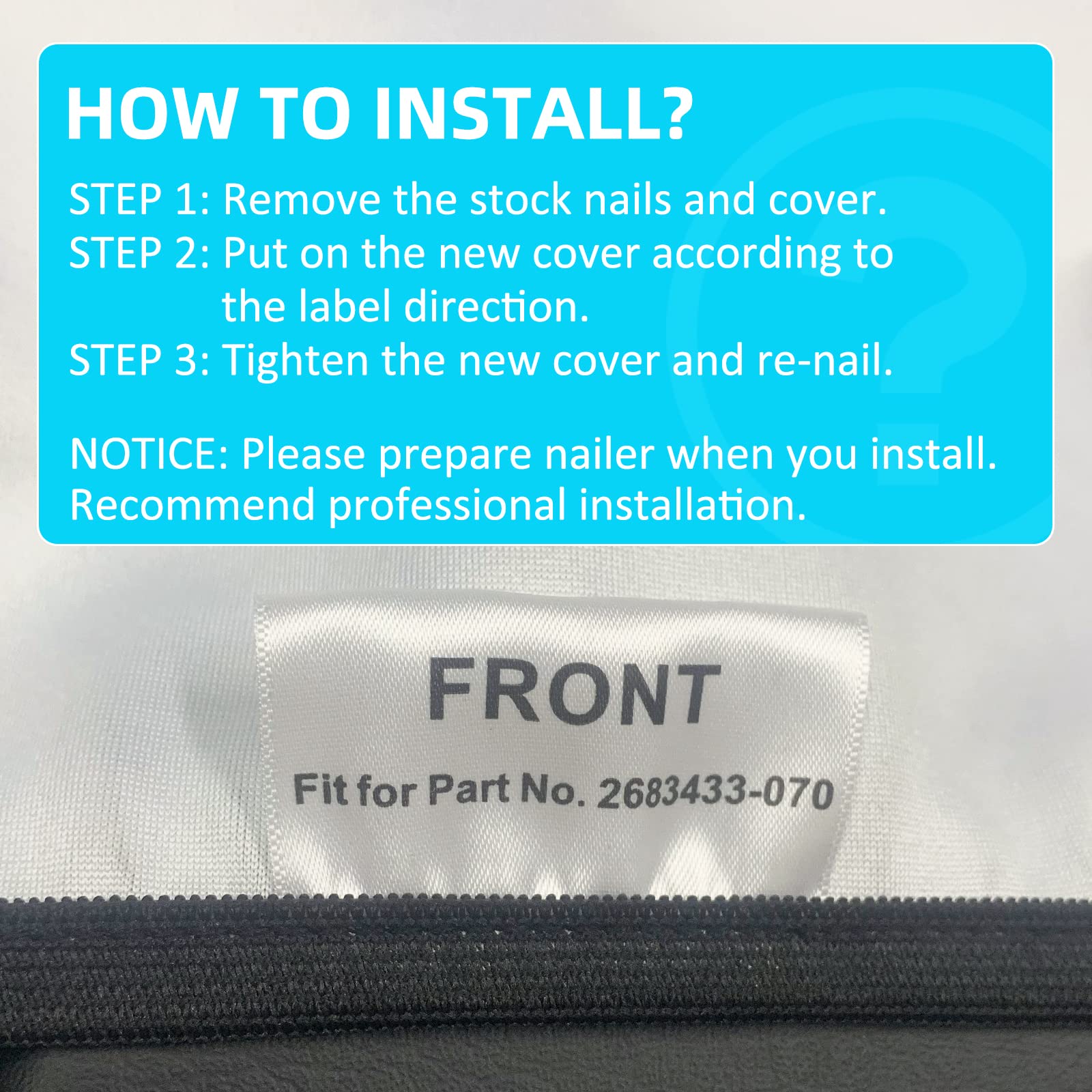 JAVIK installation guide image suggests easy DIY fit.