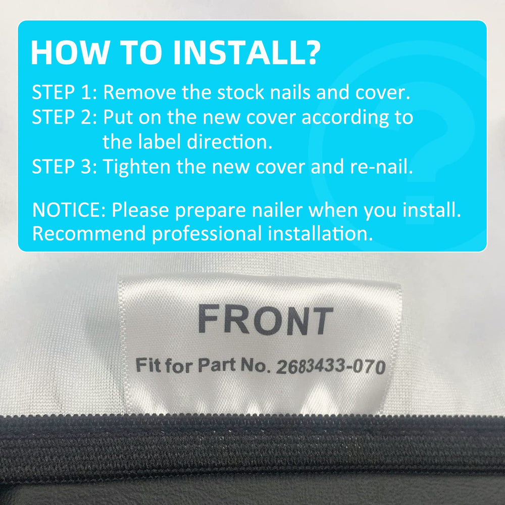 JAVIK installation guide image suggests easy DIY fit.