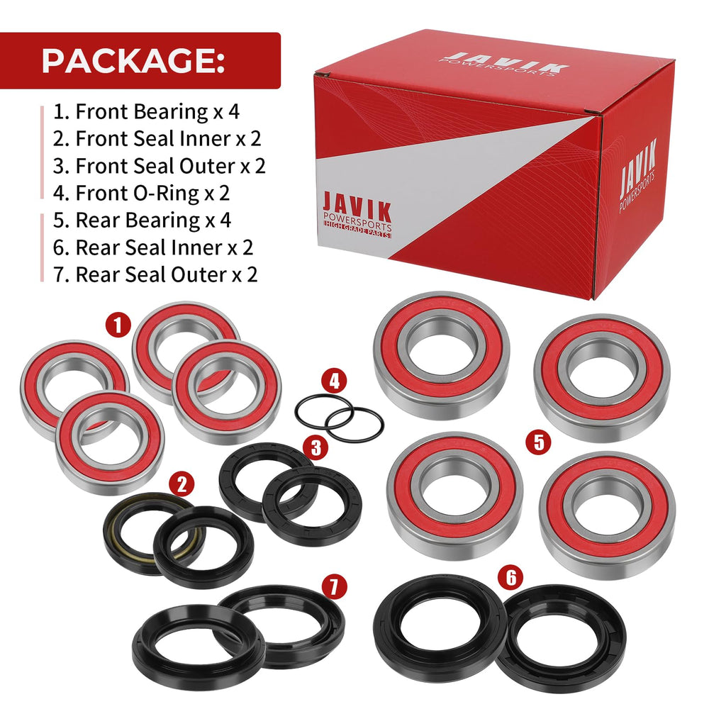 JAVIK Yamaha Rhino rear seal outer seals out debris for safer rides