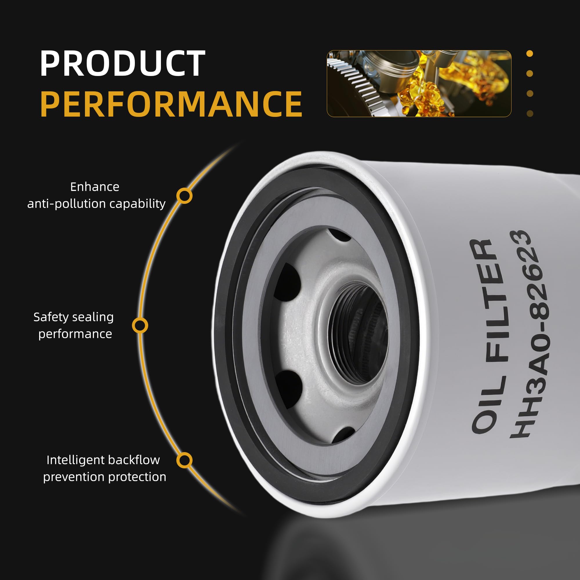 JAVOUKA fuel filter for Kubota supports stable fuel delivery