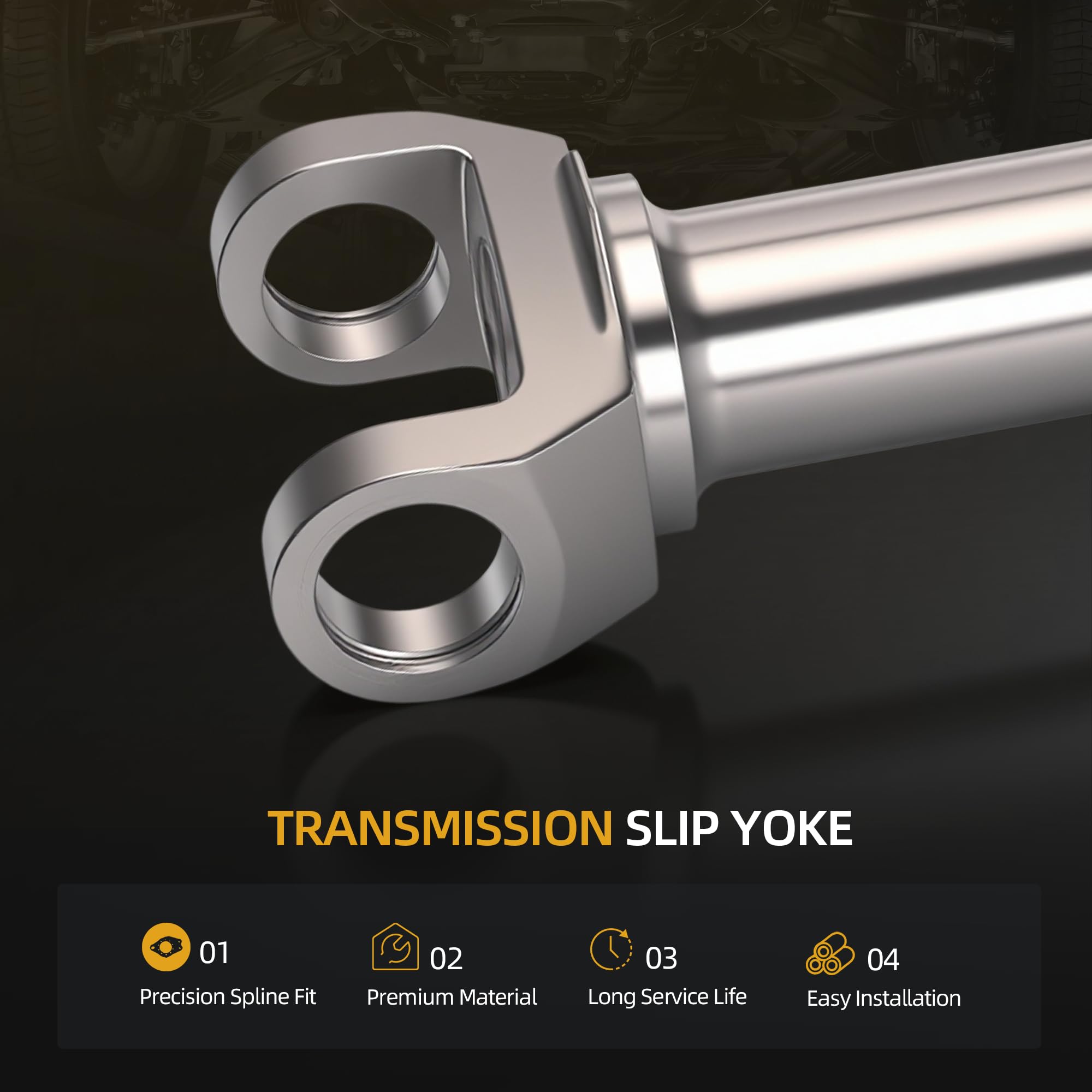 JAVOUKA hub diameter 1.500 in offers stable driveshaft connection