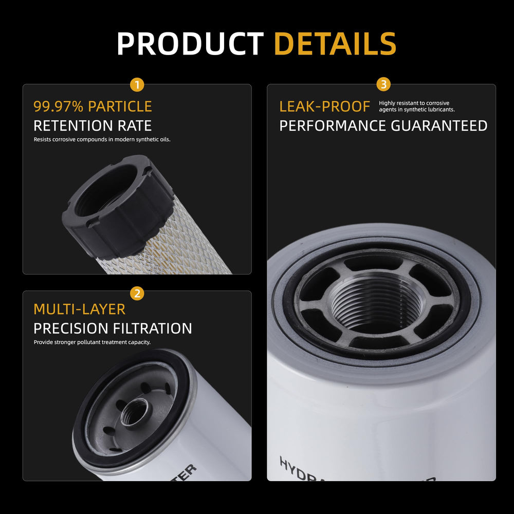 JAVOUKA hydraulic oil filter safeguards hydraulic system performance on Bobcat MT models