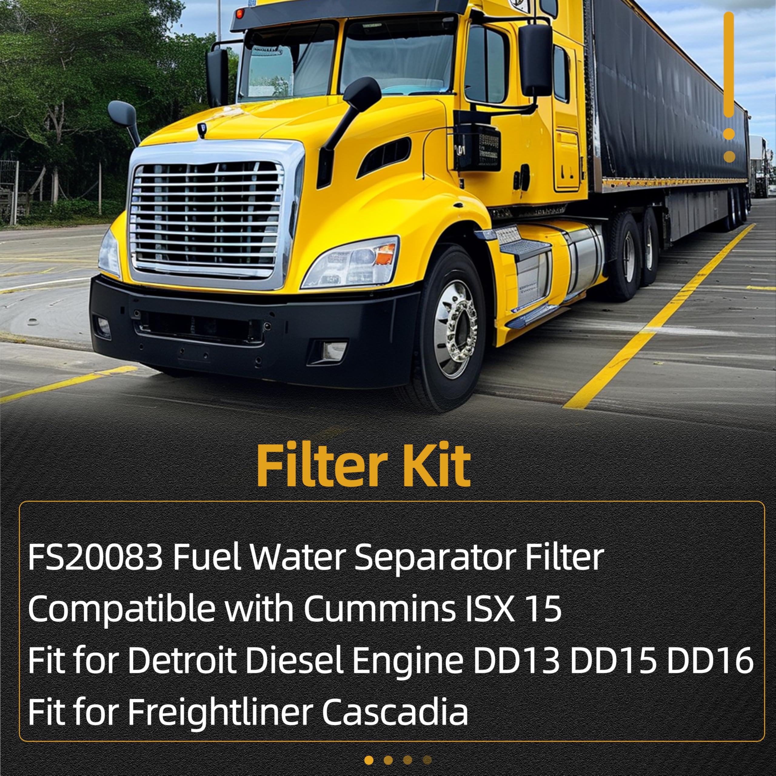 JAVOUKA six-pack arrangement for easy inventory and fleet servicing.